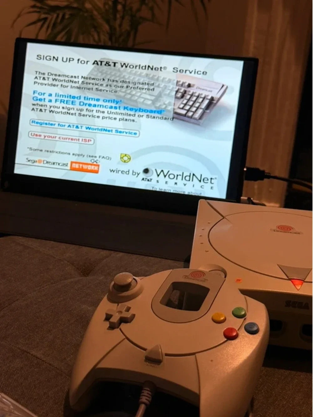 Sega dream cast web browser